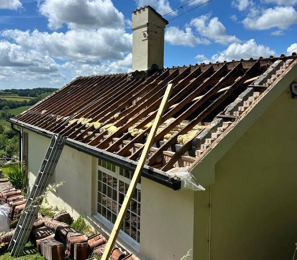 St Ives Roofing Solutions 8 This is a photo of a roof being repaired in St Ives. Installation carried out by St Ives Roofing Solutions